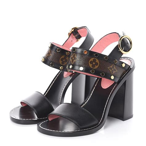 lv shoes womens sandals|louis vuitton high heel sandals.